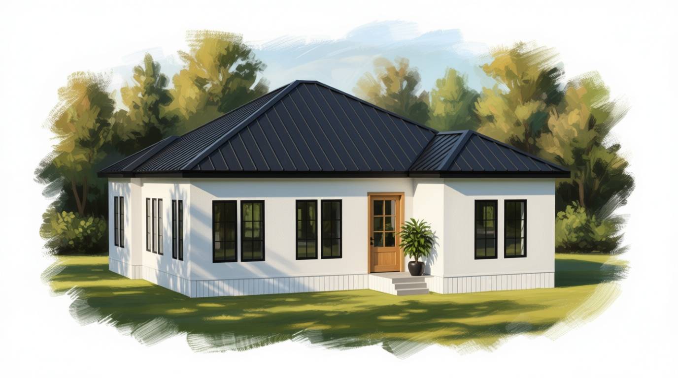 Spacious Bright 2-Bed Home exterior render