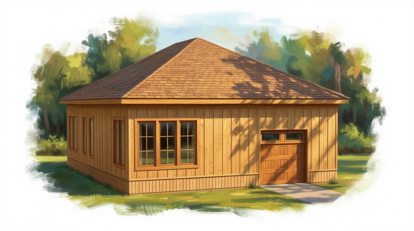 Cozy Natural 3-Bed House exterior render