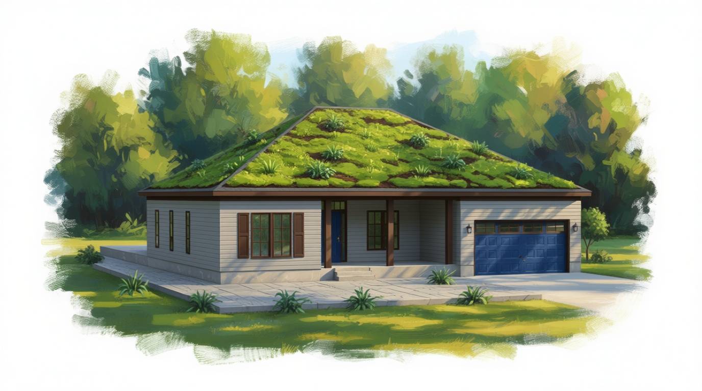 Natural 2-Bed Home exterior render